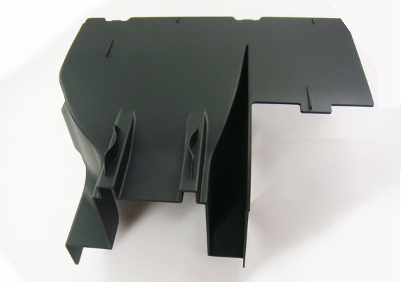 CNC--PC+喷亚黑色手板