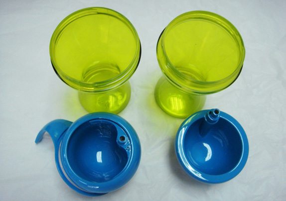 CNC--PMMA+透明茶色喷油