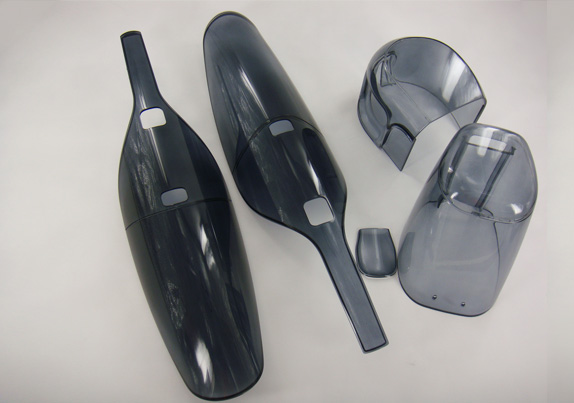 CNC--透明pmma+喷油