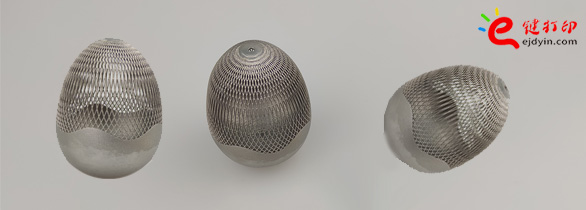 金属3d打印不锈钢铁蛋不倒翁2