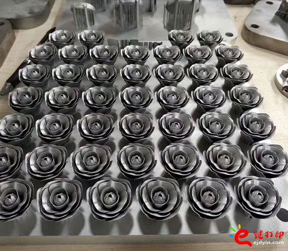 3D打印金属花朵工艺品
