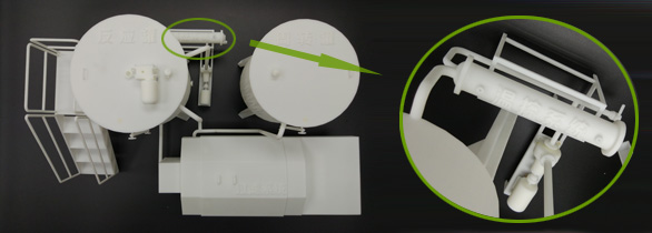 3d打印煎炸油处理系统模型2