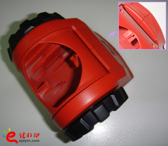 户外手电筒手板-CNC加工ABS+喷漆加工