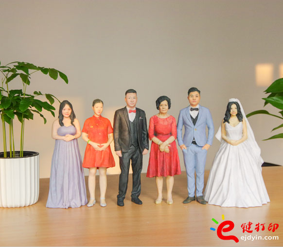 全彩人像打印全家福