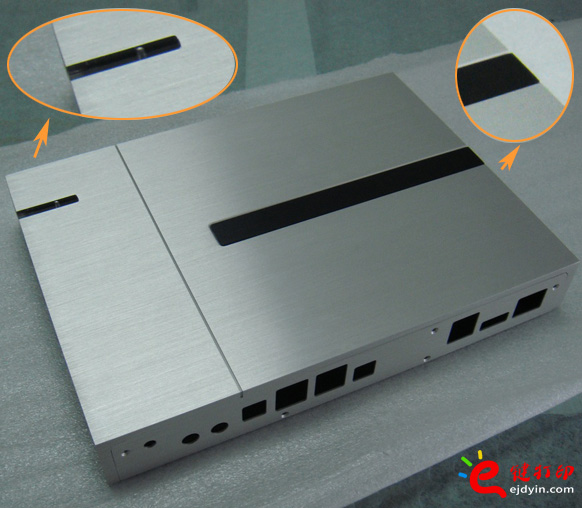 播放器外壳(拉丝+发黑)钣金加工