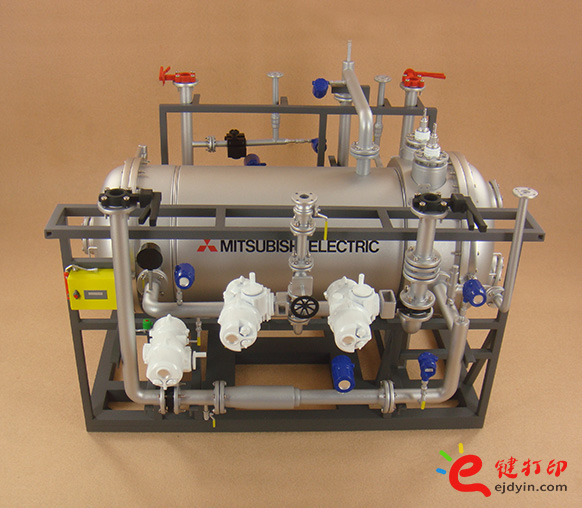 3D打印参展用水处理设备模型